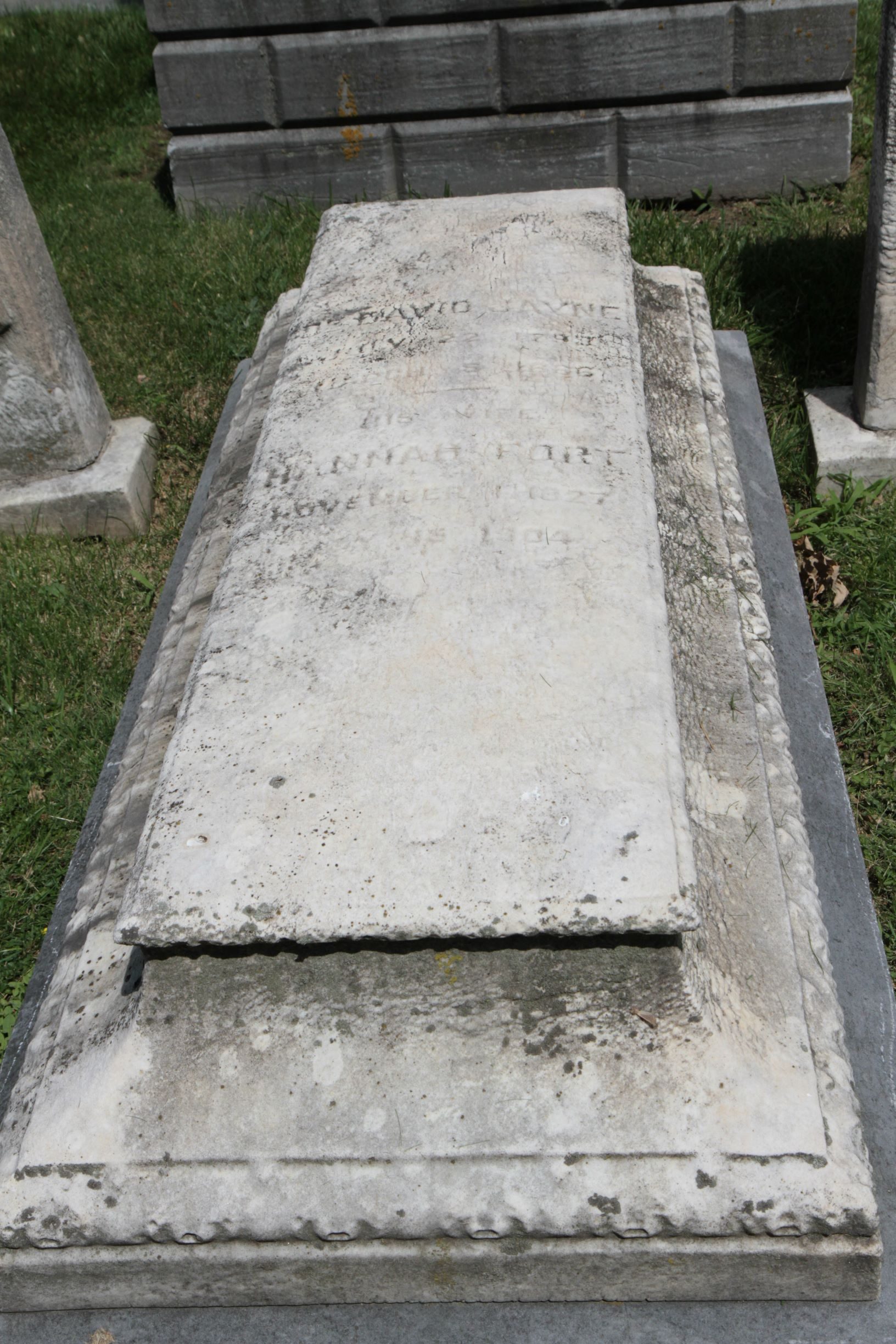 David Jayne's tomb, Woodland Cemetery, Philadelphia (3).JPG